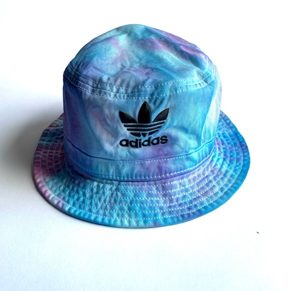 adidas Accessories - Adidas tie dyed bucket hat modified
